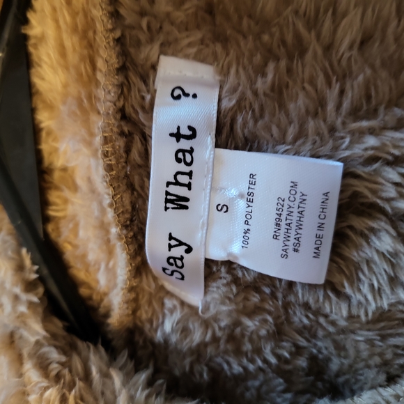 Say What? fur vest - Picture 4 of 4